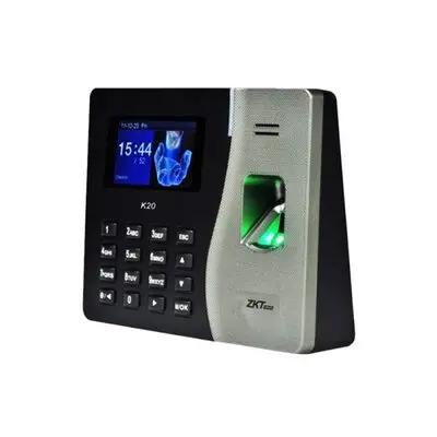 ZKTeco K20/ID biometric terminal with fingerprint