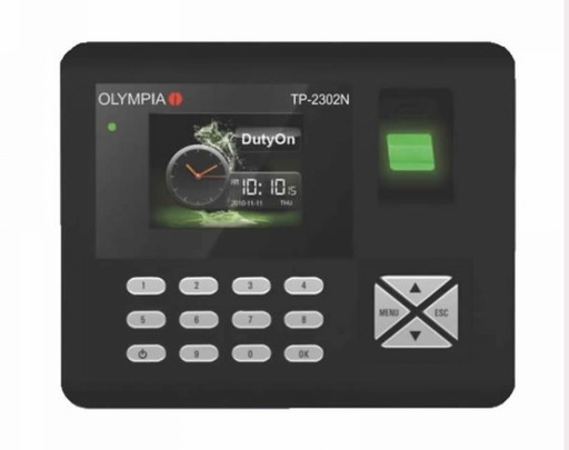 [BSOEFTAMOPTP2302] OLYMPIA TP-2302 Fingerprint Time Attendance Machine