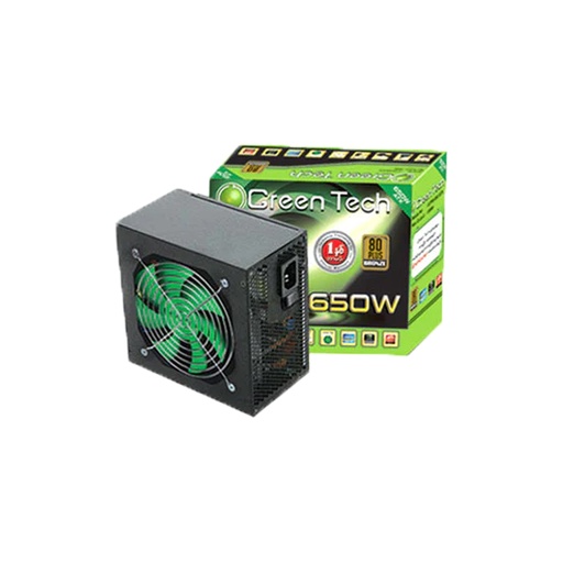 [BSGT650WPSGTPS650] Green Technology - 650W Power Supply GTPS-650 ATX