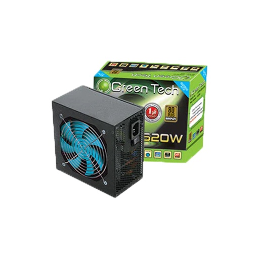 [BSGT620WPSGTPS620ATX] Green Technology - 620W Power Supply GTPS-620 ATX