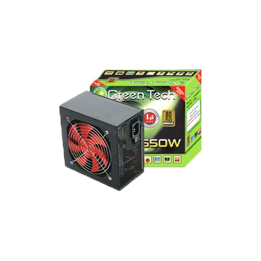 [BSGT550WPSGTPS550ATX] Green Technology - 550W Power Supply GTPS-550 ATX