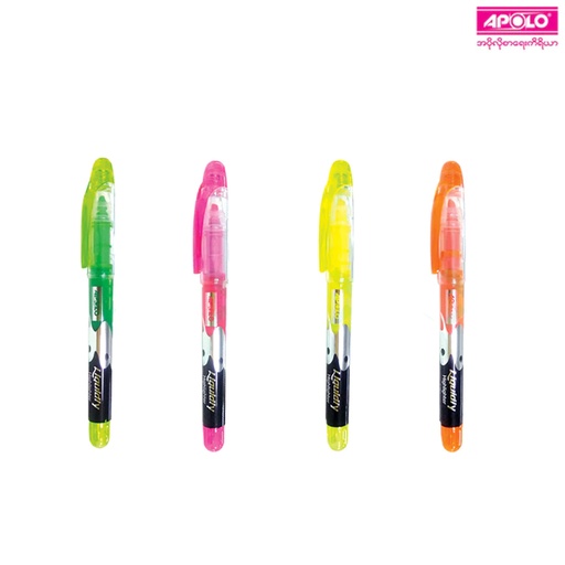 Apolo Highlighter Bright Pen A-187
