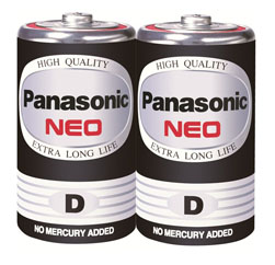 PANASONIC BATTERIES-D-2Pcs