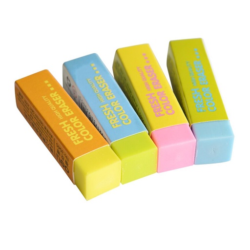 [BSDLEE3045] Deli - Eraser E3045 (4 color, 4pcs)